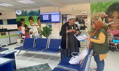 توعية مياه الشرب للمترددين على مركز خدمة عملاء مدينة نصر لترشيد أستهلاك المياه