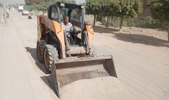 حملات مكثفة لرفع كفاءة منظومة النظافة بشوارع وميادين الحي