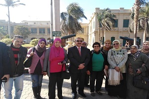 زيارة أهالي الحي لمتحف عابدين