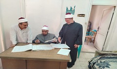 زيارات مفاجئة للإدارات الفرعية لضبط العمل الإداري والدعوي ومتابعة انتظامه