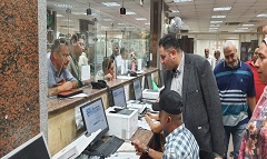 نائب  الشمالية يتفقد المركز التكنولوجي لخدمة المواطنين