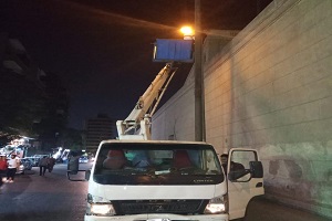 أعمال إحلال و تجديد كشافات