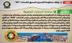 حقيقة توقف منظومة التسجيل المسبق للشحناتACI