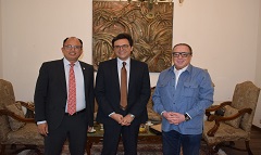 وزير الثقافة يستقبل رئيس جامعة حلوان لبحث سبل التعاون المشترك