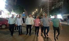 تسيير الحركة المرورية بكافة أحياء العاصمة 