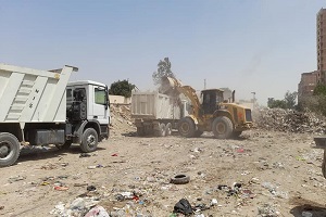 حملات مكبرة لرفع كفاءة النظافه بالحي