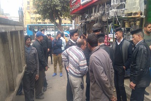 حملة مكبرة داخل حي باب الشعرية