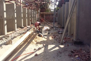 متابعة اعمال التطوير بسوق داير الناحية