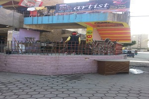 رفع إشغالات بحي غرب مدينة نصر