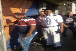 حملة لرفع الإشغالات بالحي