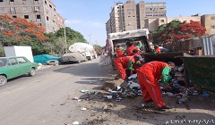 رفع كفاءة مستوى النظافة بنطاق الحي