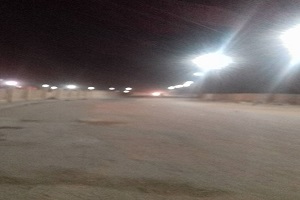 رئيس حى طره يرأس حملة لإنارة عدة شوارع بالحي