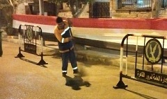 تكثيف حملات النظافة ورفع الإشغالات بمحيط كافة الكنائس