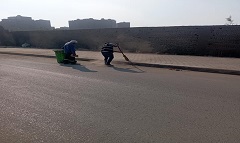 حملات نظافة مكثفة بنطاق الحي