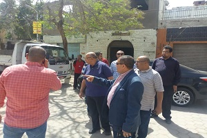 تطهير محيط محطة مترو المعصرة تمهيدًا لتطويرها