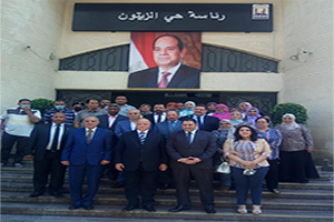 محافظ القاهرة يفتتح حي الزيتون والمركز التكنولوجي