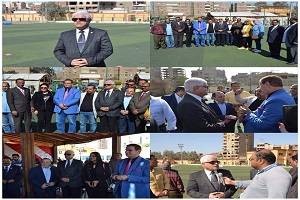 رئيس حي البساتين يبحث مع مسئولي الجمعيات مساعدة الأسر الأكثر احتياجًا