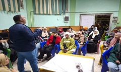 ندوة عن شرح الدستور المصري بتعديلاته الأخيرة بمركز شباب الساحل