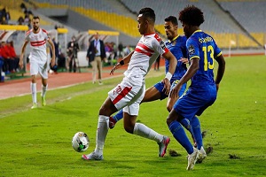 إستعدادات نادي الزمالك لمواجهة بترو اتليتكو الأنجولي