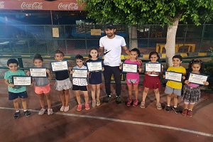 لاعبي التنس الارضي بالجزيرة يحققون مراكز متقدمة ببطولة التوفيقية 