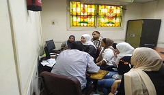 متابعة فاعليات تدريب يالمركز التكنولوجي 