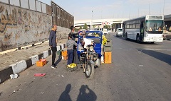 حملة لرفع الاشغالات استجابة لشكاوي المواطنين بالحي