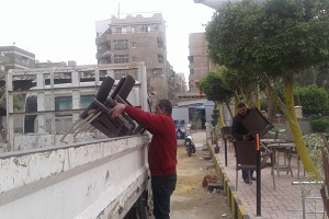 أحياء القاهرة تواصل نشاطها المكثف في رفع الإشغالات وإزالة التعديات 