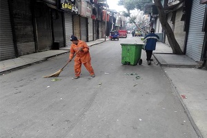 حملة نظافة مكبرة بحي الموسكي