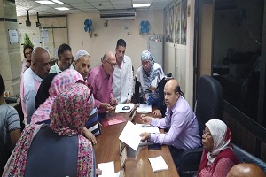 لقاء رئيس الحي بالمواطنين