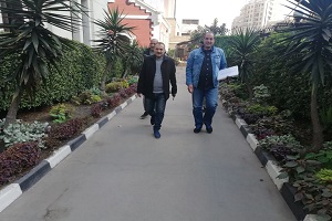 مرور ميداني لشركة الصرف الصحي للقاهرة الكبرى