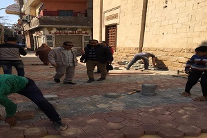 تبليط شارع الصوابي