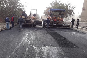 حي المقطم يواصل الإجراءات الإصلاحية بعدد من الشوارع