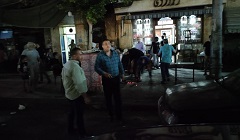 متابعة اعمال النظافة بنطاق الحي 