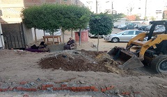 حملة لإيقاف أعمال البناء المخالف بنطاق الحي