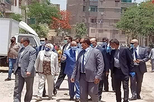 جولة السيد وزير التنمية المحلية والسيد محافظ القاهرة بالسيدة زينب