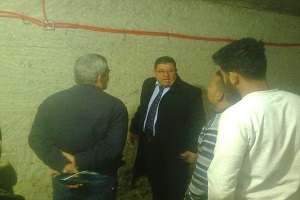 جولة ميدانية لمتابعة الاعمال الجارية بنفق الشهيد احمد عصمت