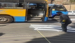 دهان مطبات شارع الجيش 