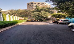 تطوير ورصف شوارع منطقة جاردن سيتي