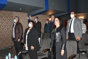 وزيرة الثقافة ورئيسة القومي للمرأة تشهدان "جنة هنا" بأوبرا ملك