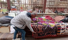 استمرار حملات رفع الاشغالات بنطاق الحي