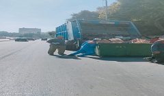 استمرار حملات النظافة والكنس الآلي بشوارع الحي