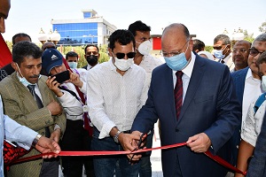 وزير الشباب ومحافظ القاهرة يفتتحان تطوير نادي المقطم الرياضي 