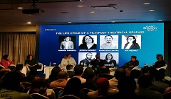 ضمن فعاليات المهرجان حلقة بعنوان «دورة حياة الفيلم ما بعد الإصدار السينمائي»
