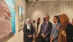 رئيس هيئة قصور الثقافة يفتتح معرض «مراسم السلوم» بالهناجر 