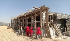 حملة لإيقاف أعمال بناء مخالف في المهد بالحي