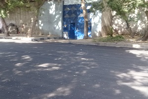 رصف شارع عبيد بحي الساحل