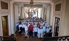 أطفال مشروع "أهل مصر" في زيارة لقصر عائشة فهمي بالقاهرة