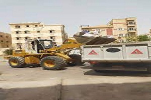إستمرارية حملات النظافه المكثفة بكافة شوارع الحي