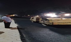 رفع كفاءة وتطوير بعض شوارع الحي