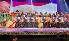 وزير الثقافة يشهد احتفالية البيت الفني للفنون الشعبية والاستعراضية 